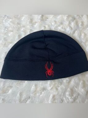 Spyder Black Beanie OS